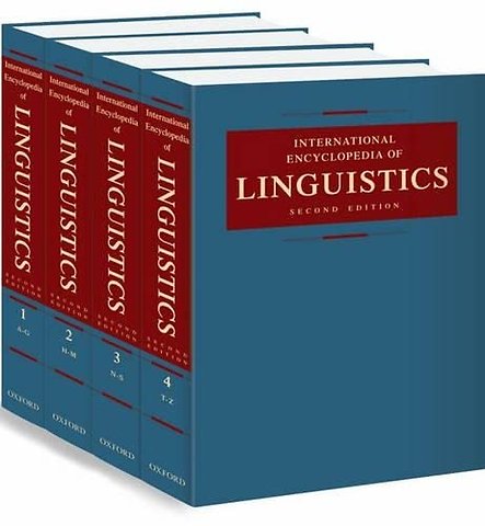 International Encyclopedia of Linguistics