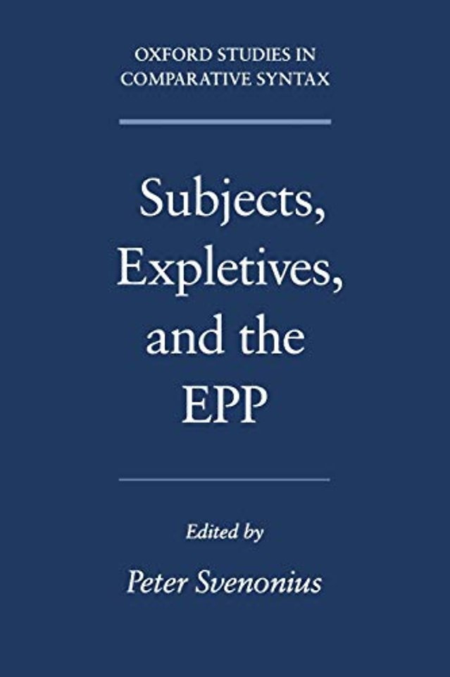 Subjects, Expletives, and the EPP