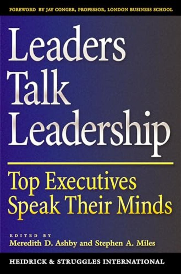 Leaders Talk Leadership