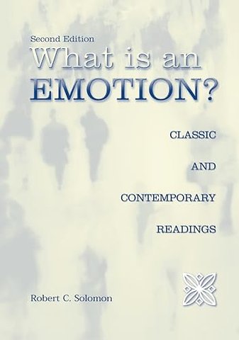 What is an Emotion?