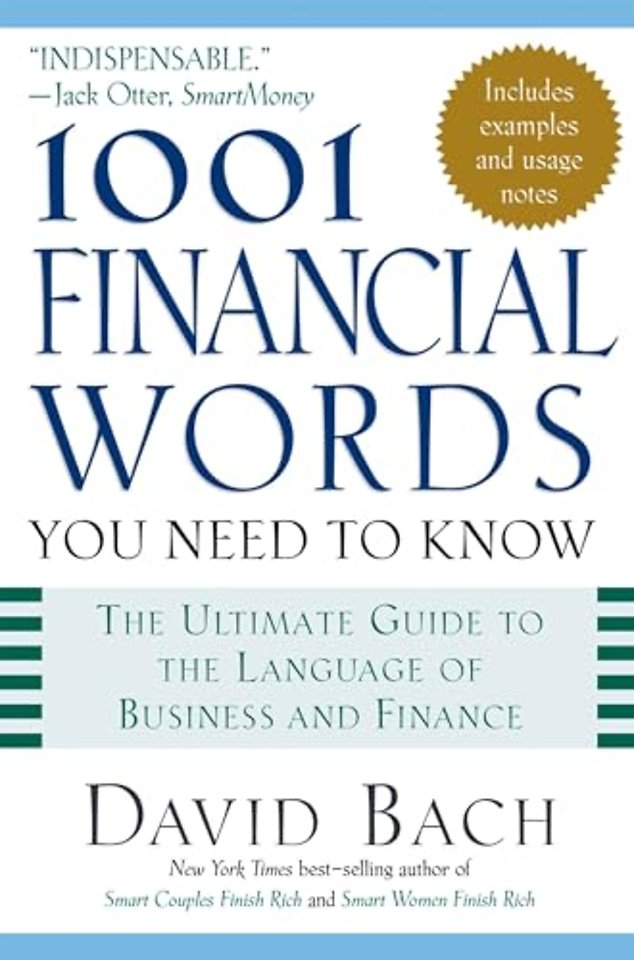 1001 Financial Words You Need to Know