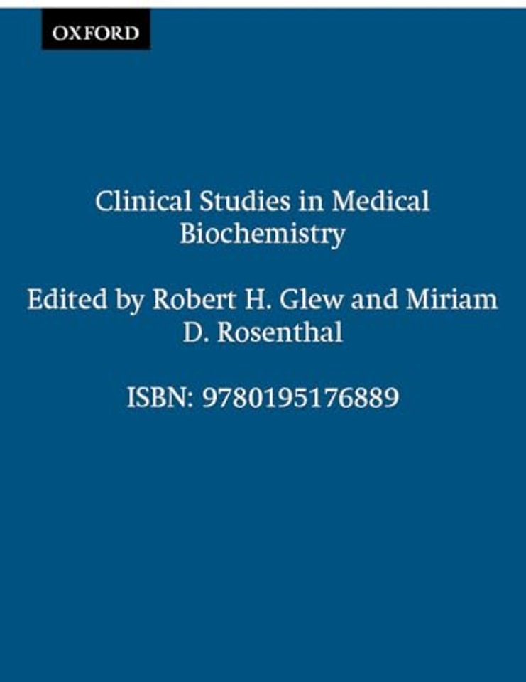 Clinical Studies in Medical Biochemistry