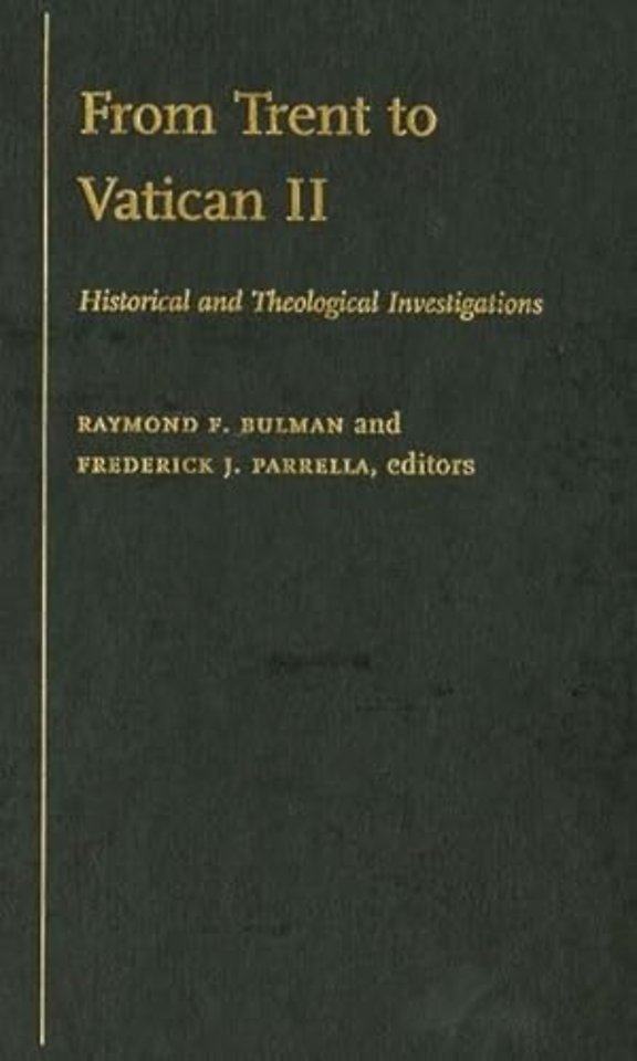From Trent to Vatican II