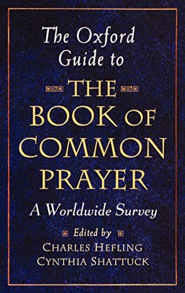 The Oxford Guide to The Book of Common Prayer