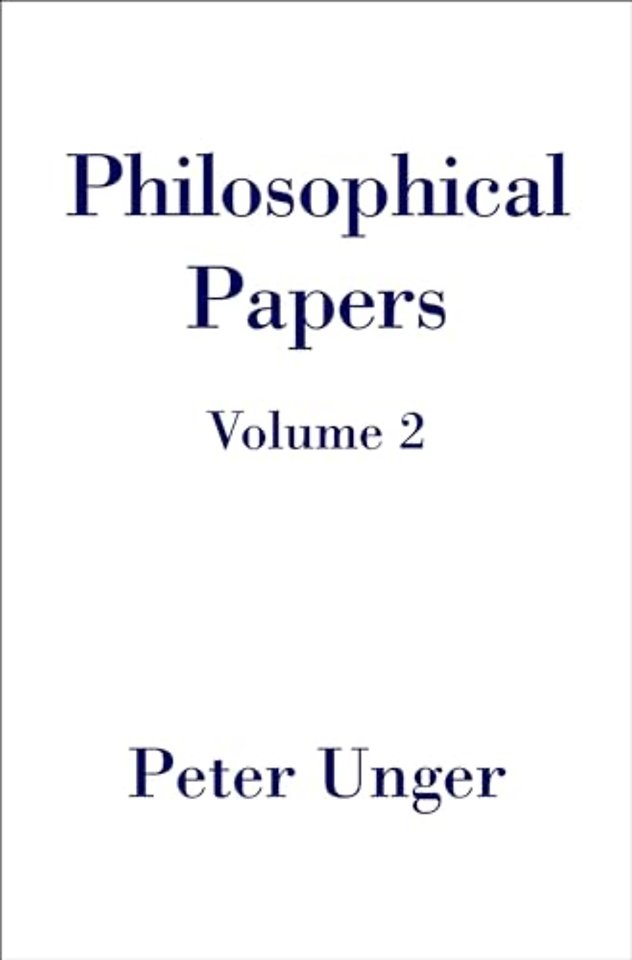 Philosophical Papers: Volume Two