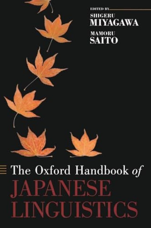 The Oxford Handbook of Japanese Linguistics