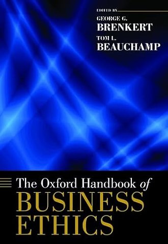 The Oxford Handbook of Business Ethics