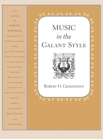 Music in the Galant Style