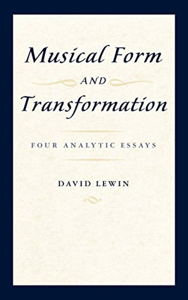 Musical Form and Transformation