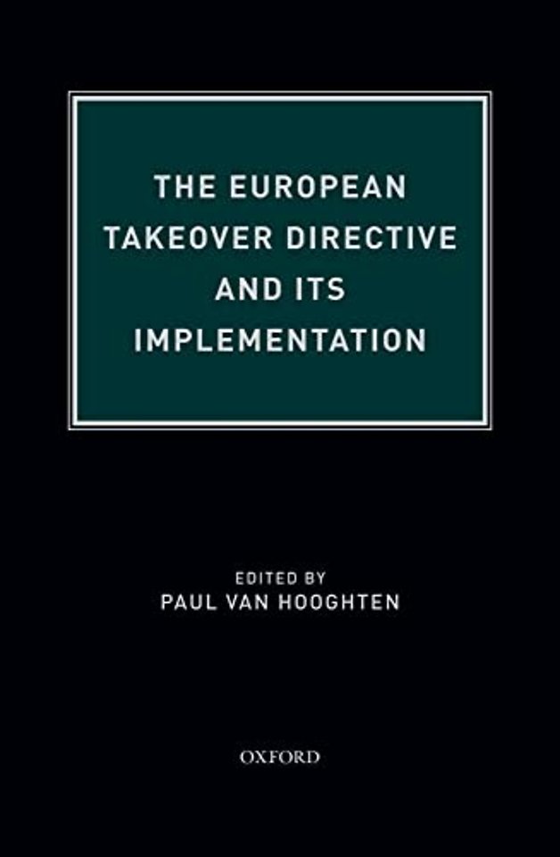 The European Takeover Directive and Its Implementation