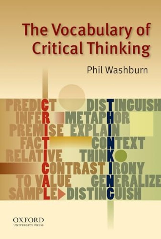 The Vocabulary of Critical Thinking