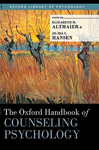 The Oxford Handbook of Counseling Psychology