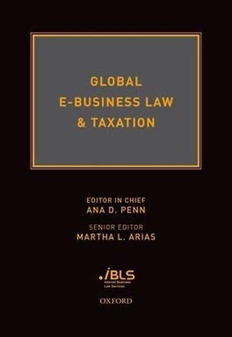 Global E-Business Law & Taxation