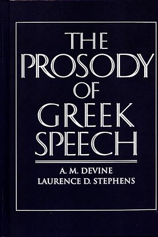The Prosody of Greek Speech