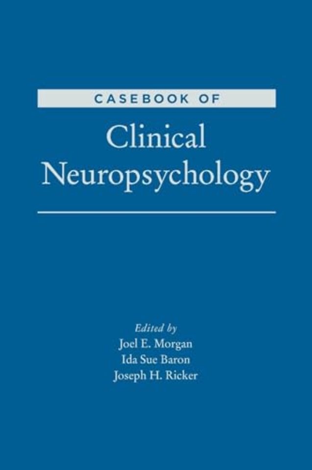 Casebook of Clinical Neuropsychology