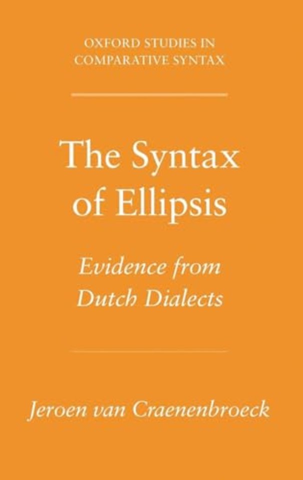 The Syntax of Ellipsis