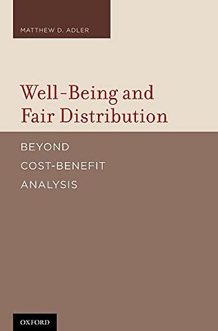 Well-Being and Fair Distribution