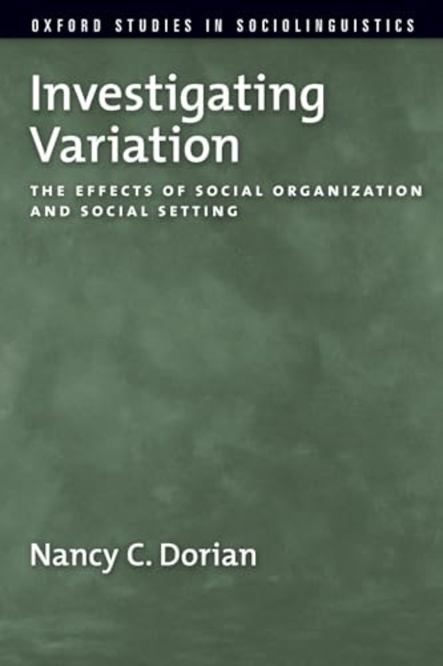 Investigating Variation