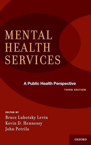 Mental Health Services: A Public Health Perspective