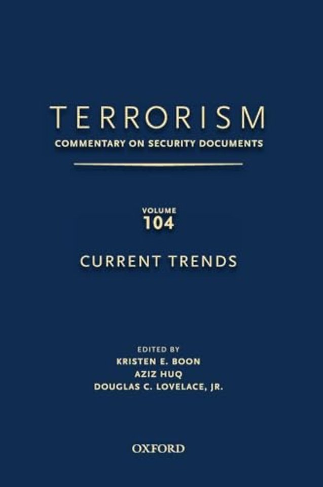 TERRORISM: Commentary on Security Documents, Volume 104