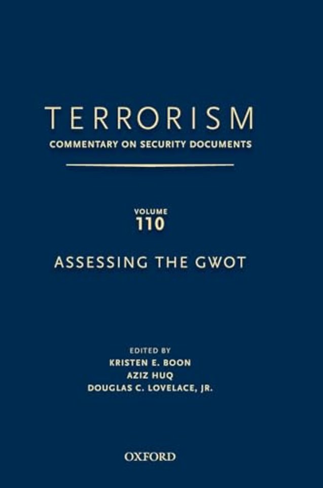 TERRORISM: Commentary on Security Documents Volume 110