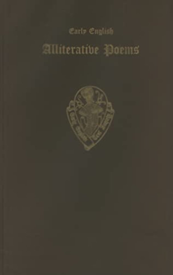 Early English Alliterative Poems . . . from MS. Cotton Nero A. x