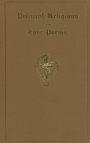 Political, Religious and Love Poems, from Lambeth MS. 306 and other sources