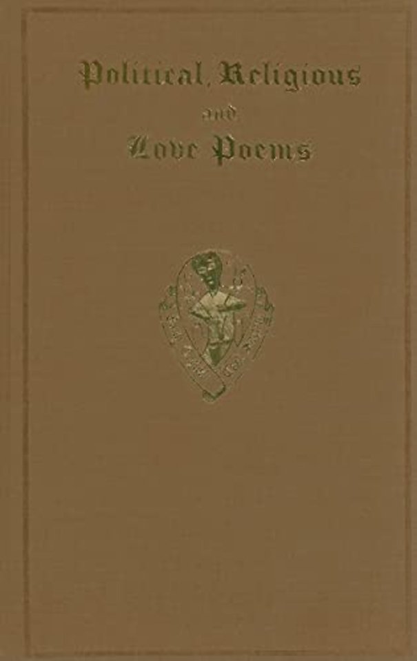 Political, Religious and Love Poems, from Lambeth MS. 306 and other sources