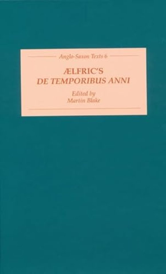 Aelfric's De Temporibus Anni