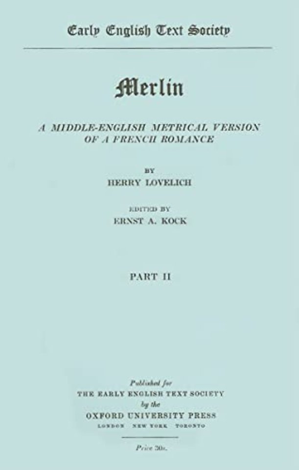 Henry Lovelich's Merlin