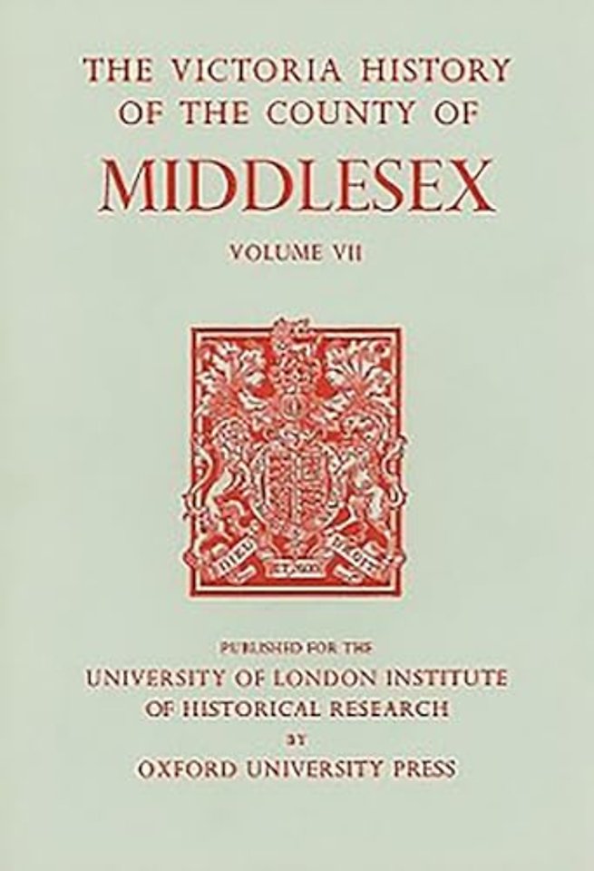 A History of the County of Middlesex