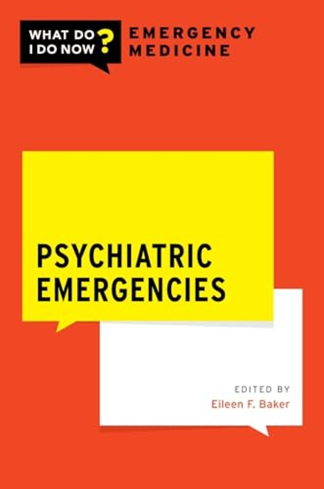 Psychiatric Emergencies
