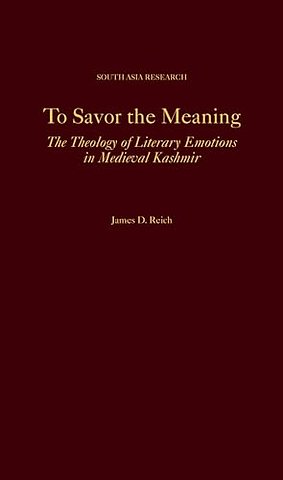 To Savor the Meaning