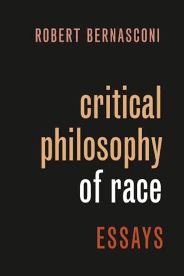 Critical Philosophy of Race