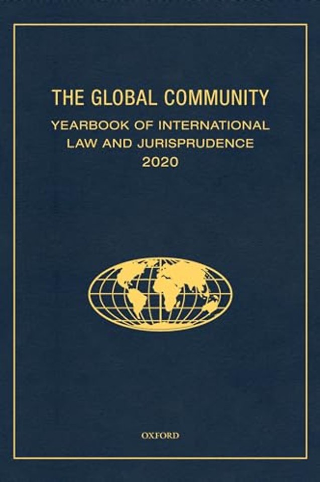 The Global Community Yearbook of International Law and Jurisprudence 2020