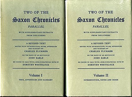 Two of the Saxon Chronicles Parallel