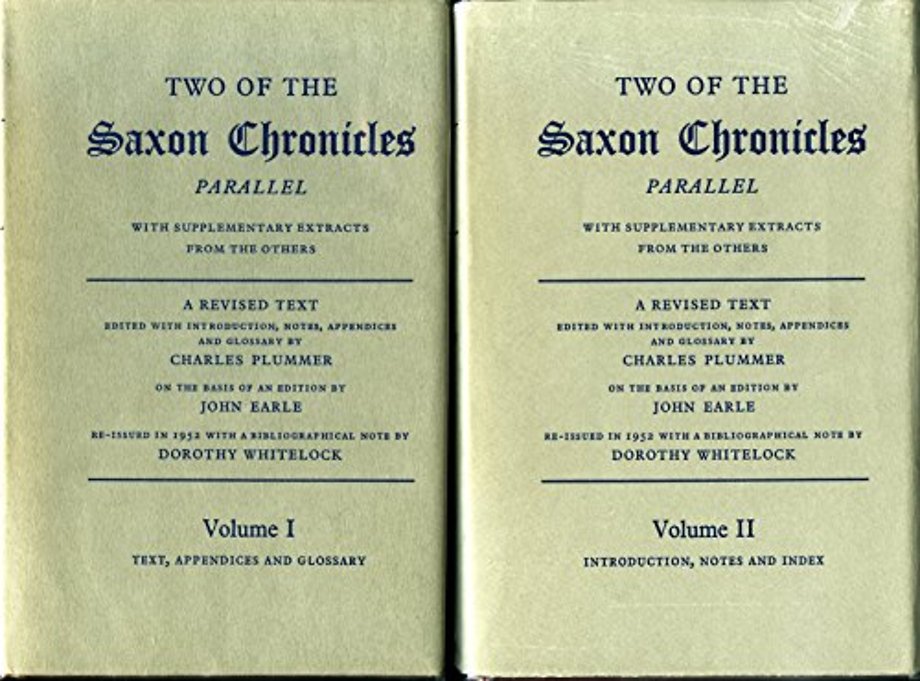 Two of the Saxon Chronicles Parallel