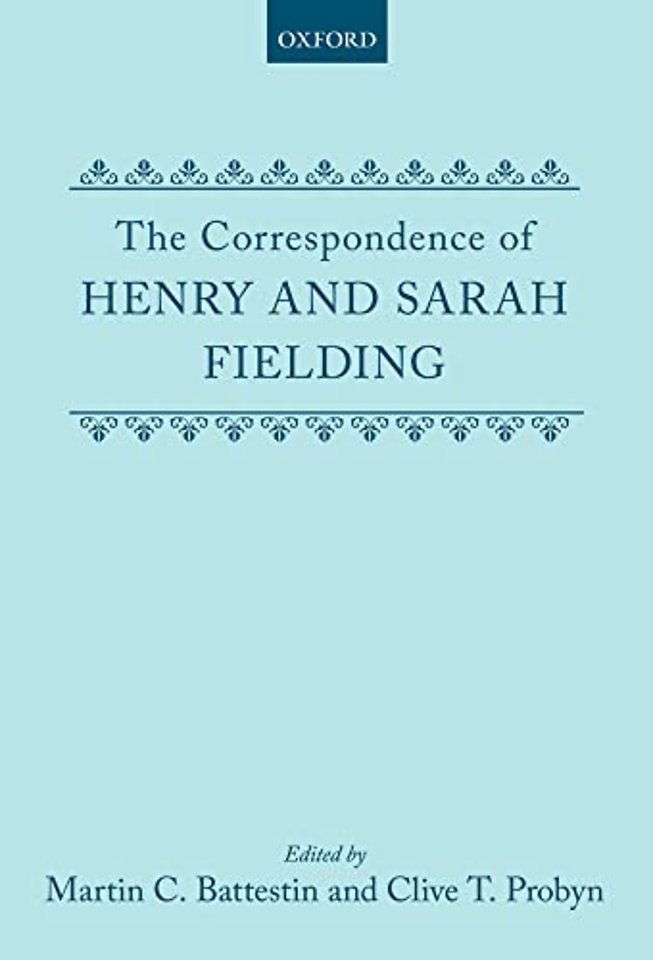 The Correspondence of Henry and Sarah Fielding