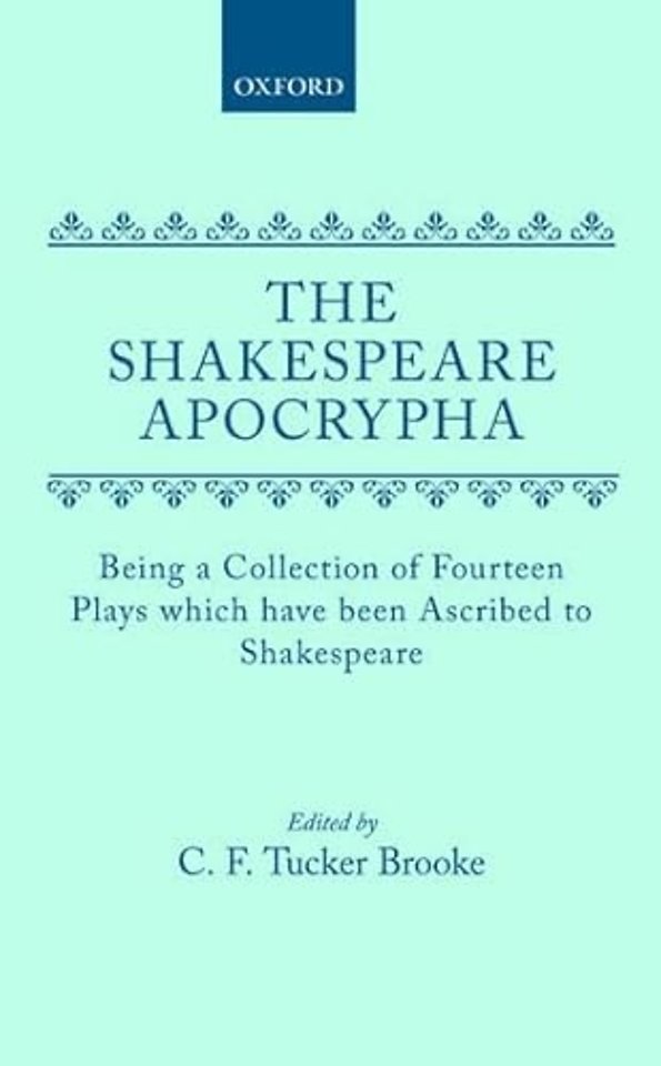 The Shakespeare Apocrypha