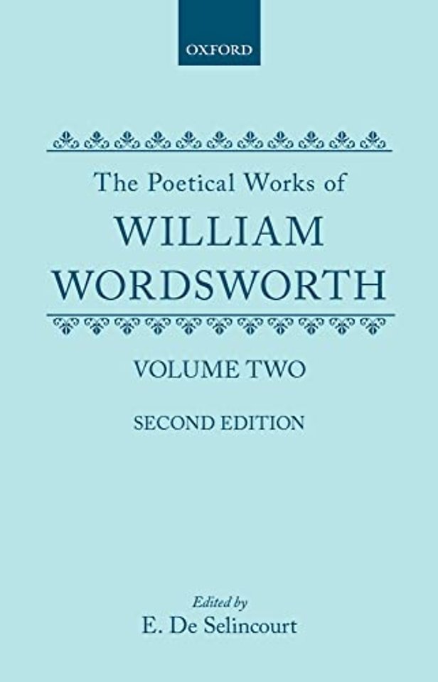 The Poetical Works of William Wordsworth