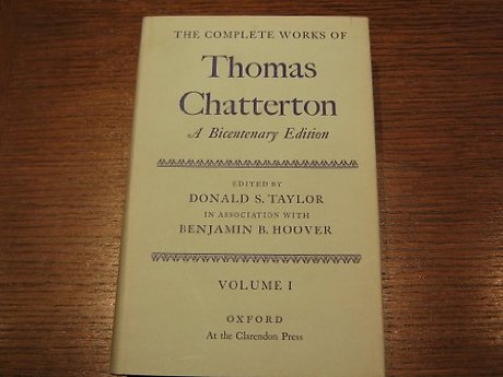 Complete Works of Thomas Chatterton