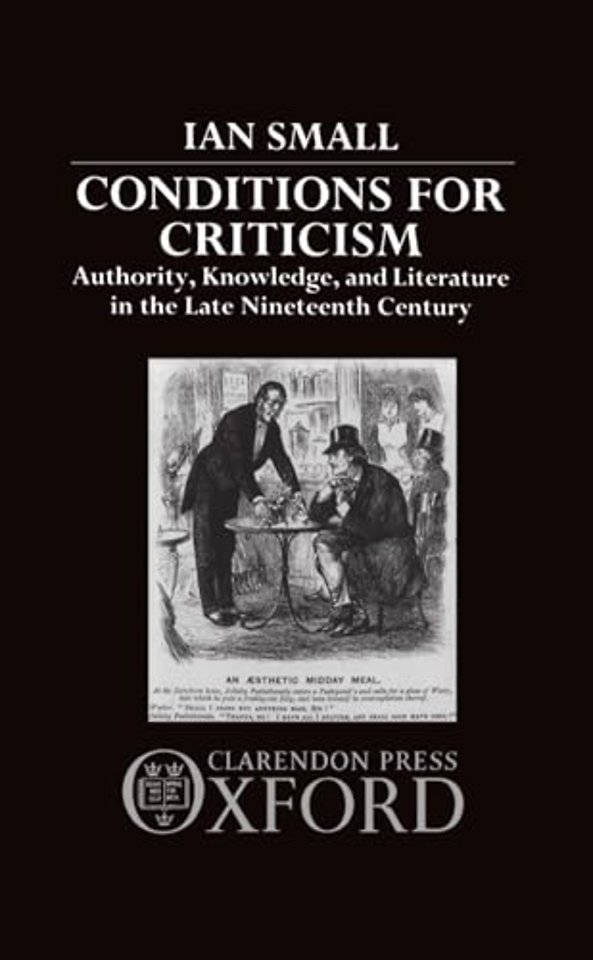 Conditions for Criticism