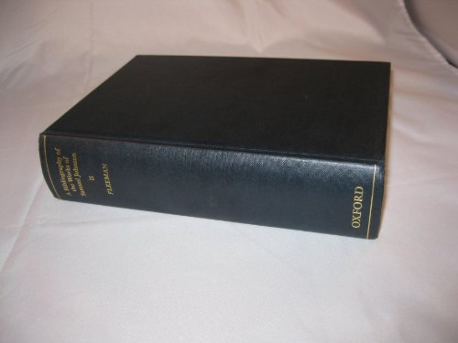 A Bibliography of the Works of Samuel Johnson: Volume II: 1760-1816