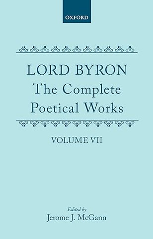 The Complete Poetical Works: Volume 7