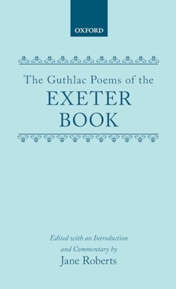 The Guthlac Poems of the Exeter Book