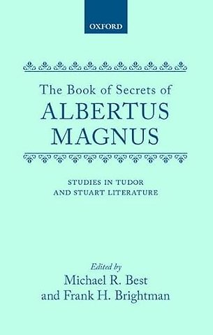 The Book of Secrets of Albertus Magnus