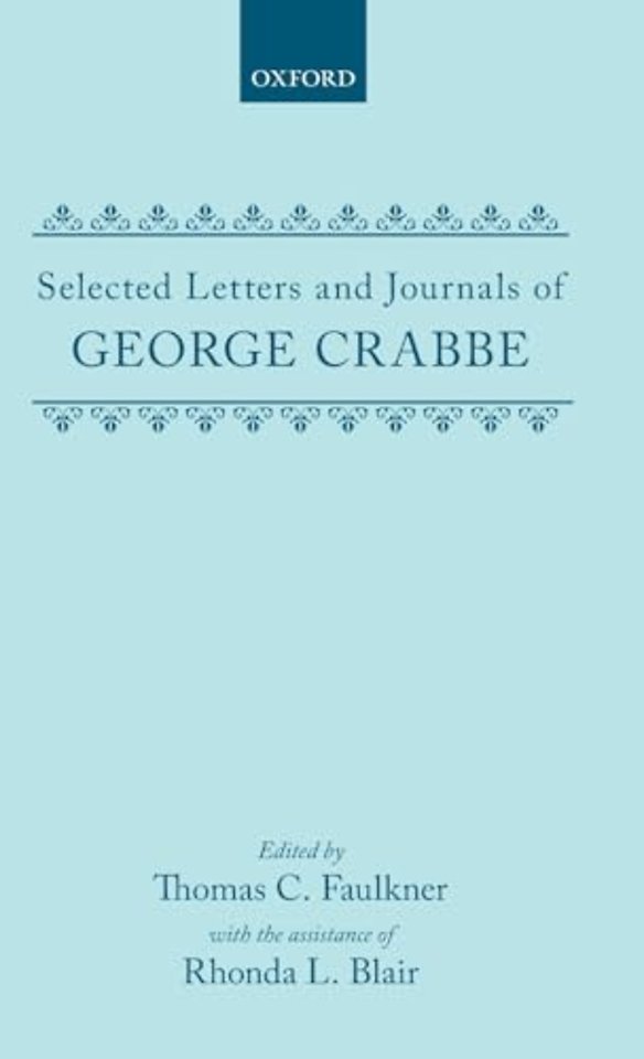 Selected Letters and Journals of George Crabbe