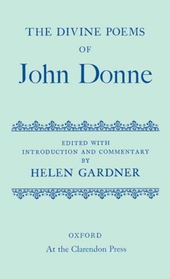 The Divine Poems of John Donne