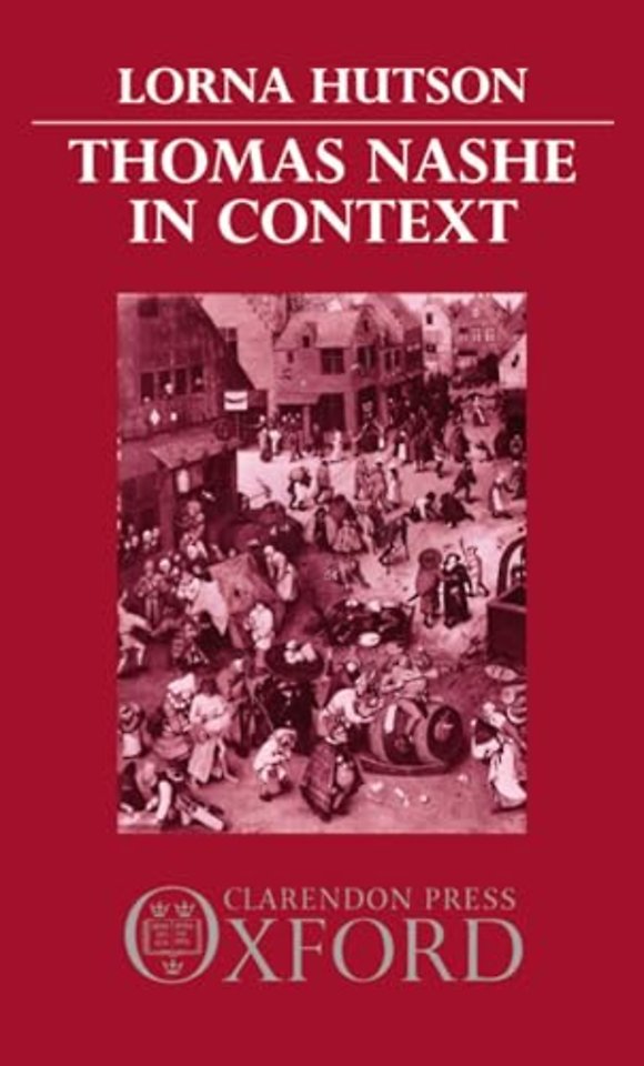 Thomas Nashe in Context