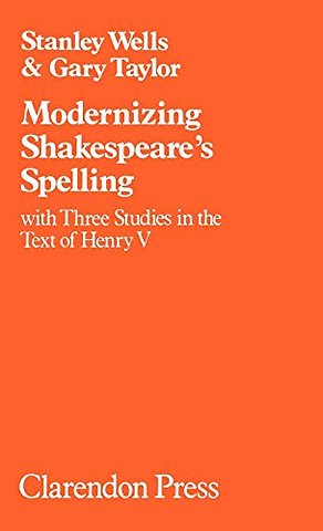 Modernizing Shakespeare's Spelling
